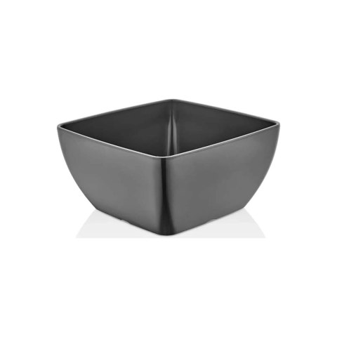 Miska kwadratowa z melaminy, czarna, 250x250x(h)120mm Miska kwadratowa z melaminy, czarna, 250x250x(h)120mm