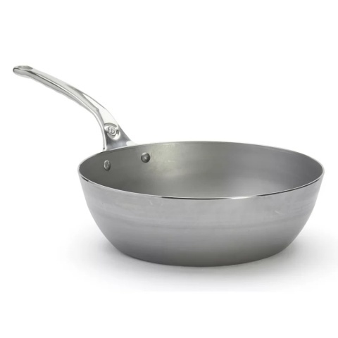 MINERAL B PRO Patelnia głęboka 28 cm / DE BUYER