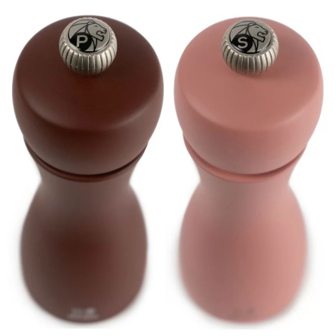 TAHITI DUO Zestaw do soli i pieprzu 15 cm Earth / PEUGEOT