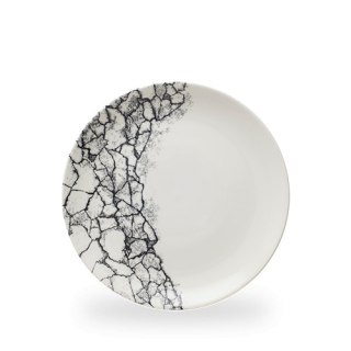 Talerz coupe Kintsugi Accents Quartz Black, 260mm