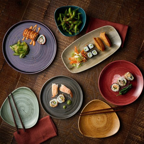 Talerz coupe Patina Red Rust, 170mm