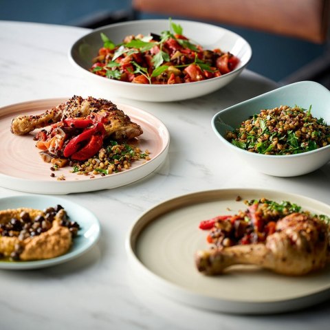 Talerz coupe Stonecast Canvas Breeze, 220mm