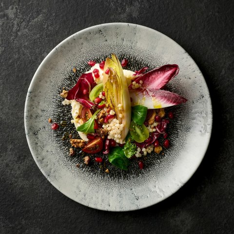 Talerz coupe Studio Prints Fusion Black, 260mm