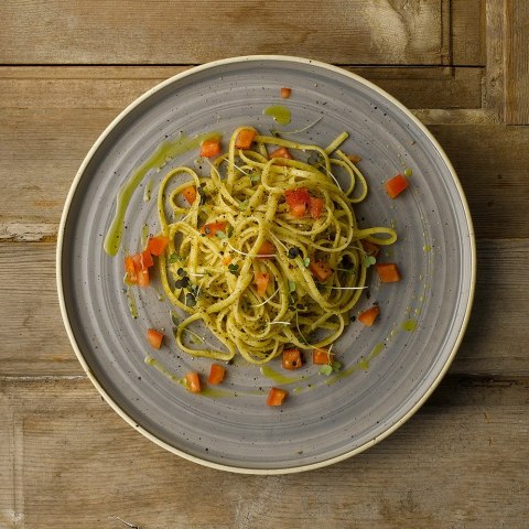 Talerz z wysokim rantem Stonecast Grey, 280mm