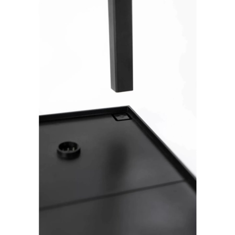 VERLO Baza ładująca do lamp 6 gniazd czarna