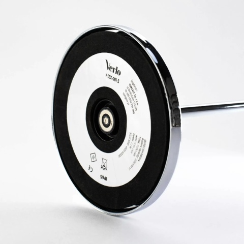 VERLO Lampa stołowa OXFORD 28 cm srebrna