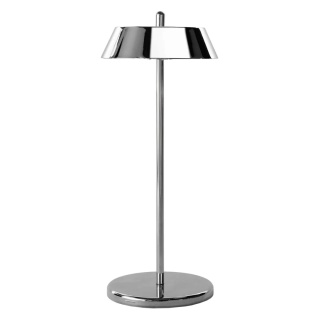 VERLO Lampa stołowa OXFORD 28 cm srebrna