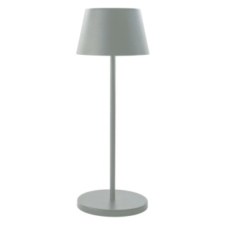 VERLO Lampa stołowa ORIS 30 cm szara