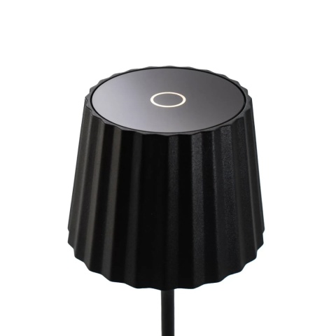 VERLO Lampa stołowa VIENNA 28 cm czarny mat