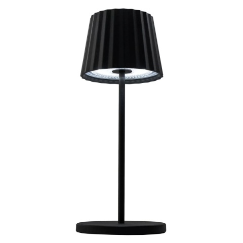 VERLO Lampa stołowa VIENNA 28 cm czarny mat