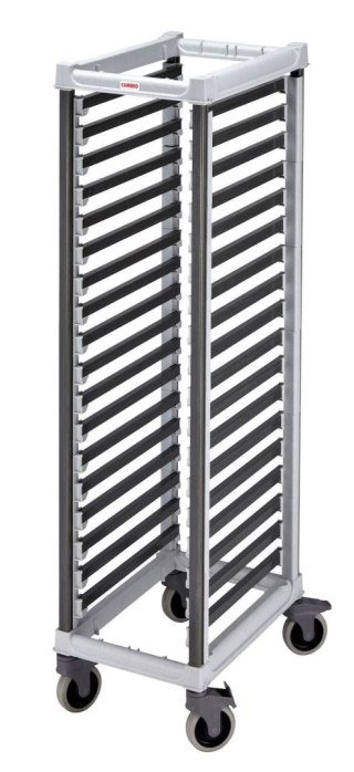 Wózek Camshelving do transportu pojemników, 18 × GN 1/1, Cambro, 730x438x(H)171mm
