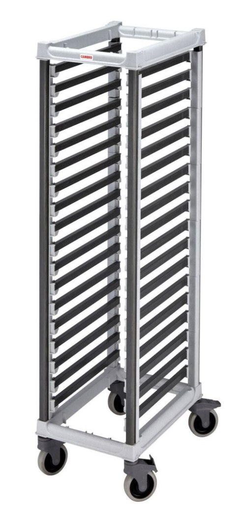 Wózek Camshelving do transportu pojemników, 18 × GN 1/1, Cambro, 730x438x(H)171mm