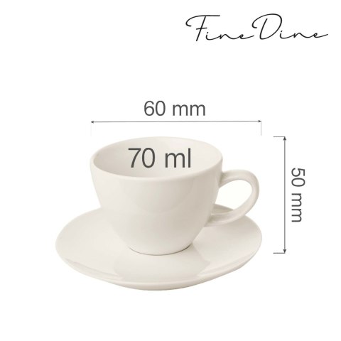 Filiżanka elegancka Crema 70 ml