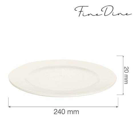 Talerz płytki Crema 240 mm Talerz płytki Crema 240 mm