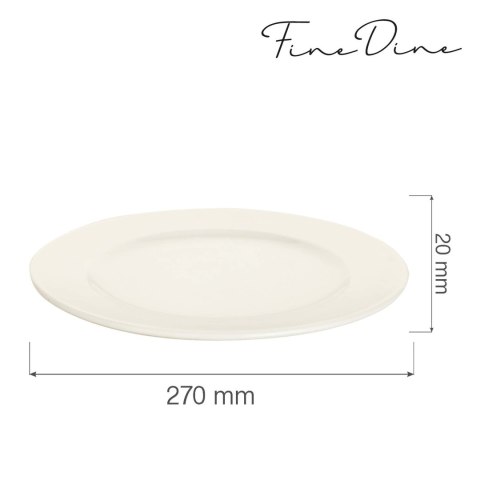 Talerz płytki Crema 270 mm Talerz płytki Crema 270 mm