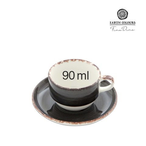 Filiżanka ze spodkiem Onyx 90 ml Filiżanka ze spodkiem Onyx 90 ml