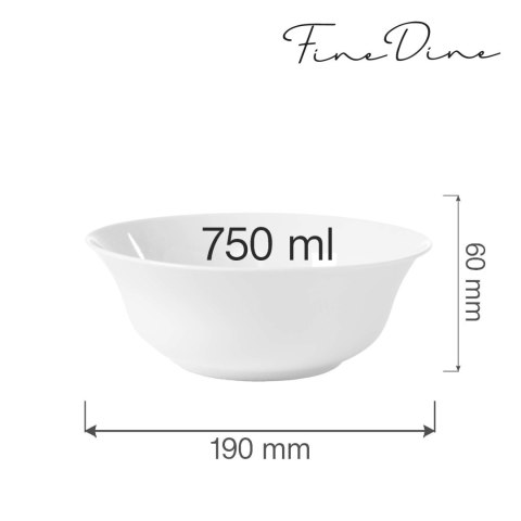 Miska Bianco 750 ml, 190 mm