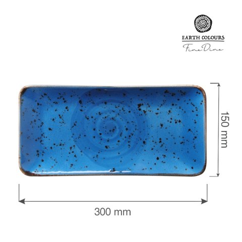 Talerz prostokątny Iris, 300x150 mm Talerz prostokątny Iris, 300x150 mm