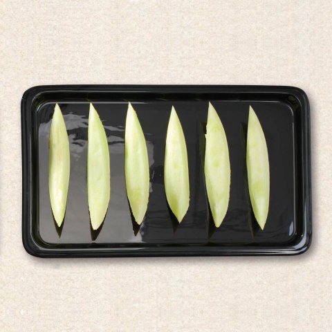 Taca porcelanowa GN 1/1, czarna 530x325 mm Taca porcelanowa GN 1/1, czarna 530x325 mm