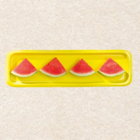 Taca porcelanowa GN 1/1, żółta 530x325 mm