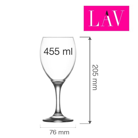 Kieliszek do wina Empire 455 ml, LAV Kieliszek do wina Empire 455 ml, LAV