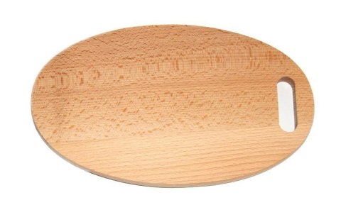 Deska do krojenia drewniana owalna 30 Cm HIT Deska do krojenia drewniana owalna 30 Cm HIT