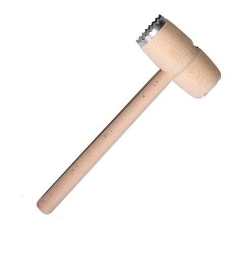 Tłuczek młotek drewniany jednostronnie okłuty 29cm Tłuczek młotek drewniany jednostronnie okłuty 29cm