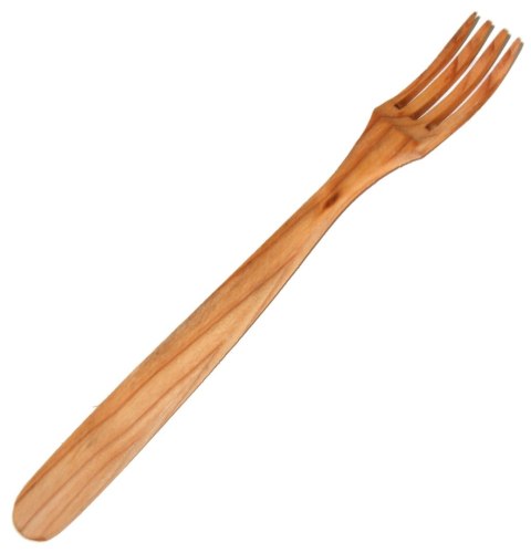Widelec z drewna czereśniowego 23 Cm Widelec z drewna czereśniowego 23 Cm