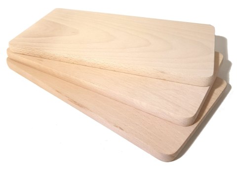 Deska deseczka śniadaniowa 22 x 12 cm zestaw 3 szt Deska deseczka śniadaniowa 22 x 12 cm zestaw 3 szt