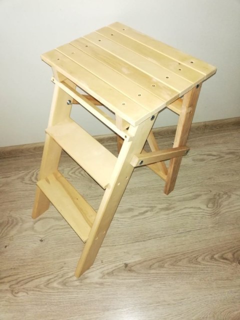 Drabina drewniana SKŁADANA - stojak - kwietnik Drabina drewniana SKŁADANA - stojak - kwietnik