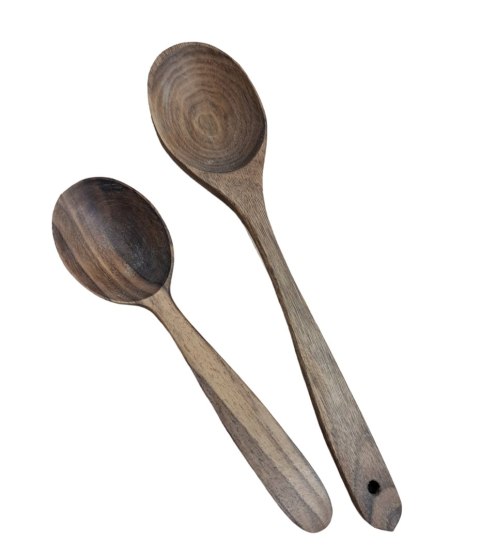 Łyżka z drewna orzechowego średnia 22 cm Łyżka z drewna orzechowego średnia 22 cm