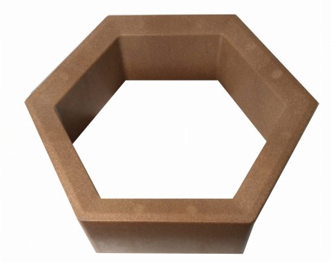Półka plaster miodu heksagon z komponentu WPC EKO Półka plaster miodu heksagon z komponentu WPC EKO
