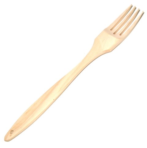 Widelec z drewna brzozowego 23 Cm Widelec z drewna brzozowego 23 Cm