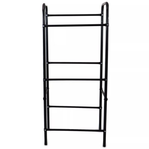 Metalowy Regał na 3 Skrzynki z Napojami Stabilny Organizer 116x50x34 cm