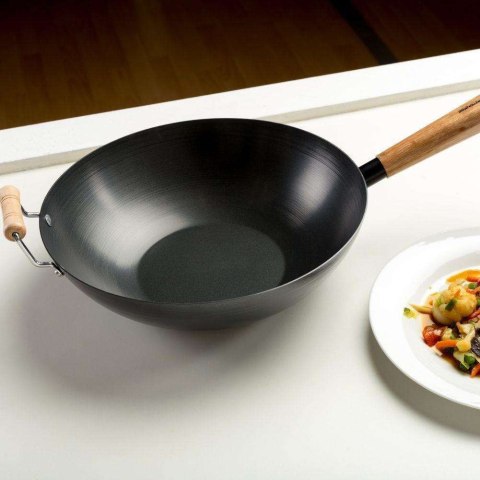 PATELNIA WOK STALOWY KANTOŃSKI CHIŃSKI 32cm