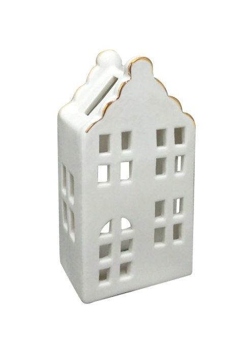 HYTTE Domek lampion 7x5xh13,8CM HYTTE Domek lampion 7x5xh13,8CM