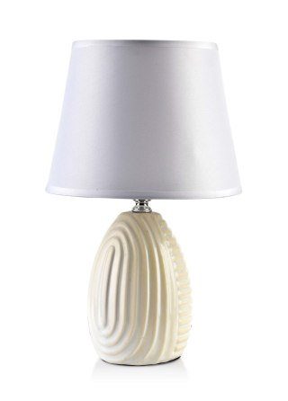 LETI BEIGE Lampa stołowa 9x10xh33cm