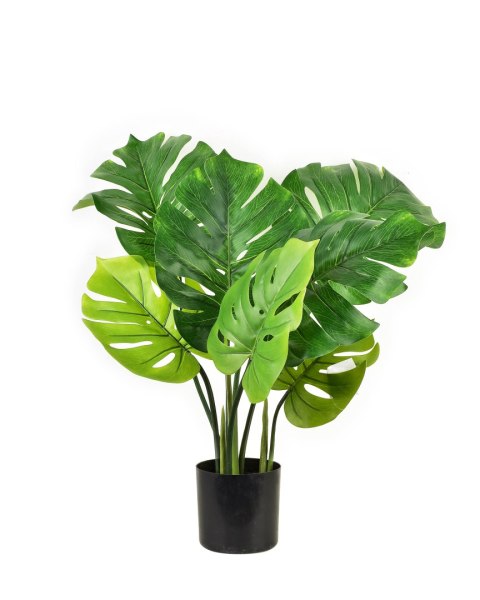 VIRIDIS Kwiat sztuczny H70cm monstera wdoniczce VIRIDIS Kwiat sztuczny H70cm monstera wdoniczce