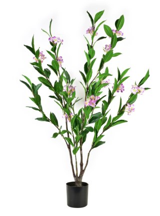 VIRIDIS Kwiat sztuczny oleander H108cm wdoniczce