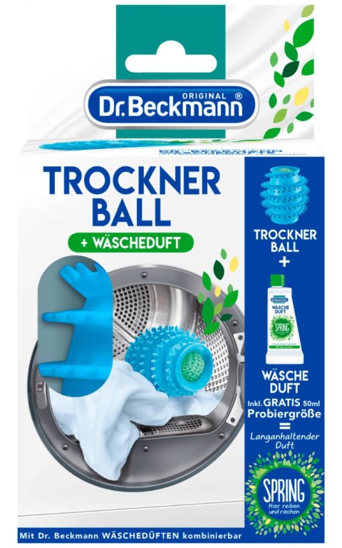 DR BECKMANN Kula do suszarki+50ml zapach Trockner Ball DR BECKMANN Kula do suszarki+50ml zapach Trockner Ball
