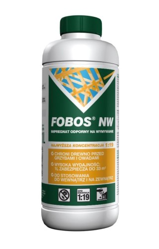 Fobos NW Impregnat do Drewna Bezbarwny 1L