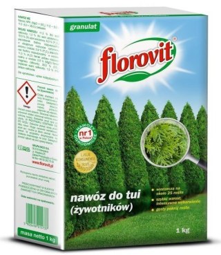 Nawóz Długodziałający do Tui 100 Dni 1kg Florovit