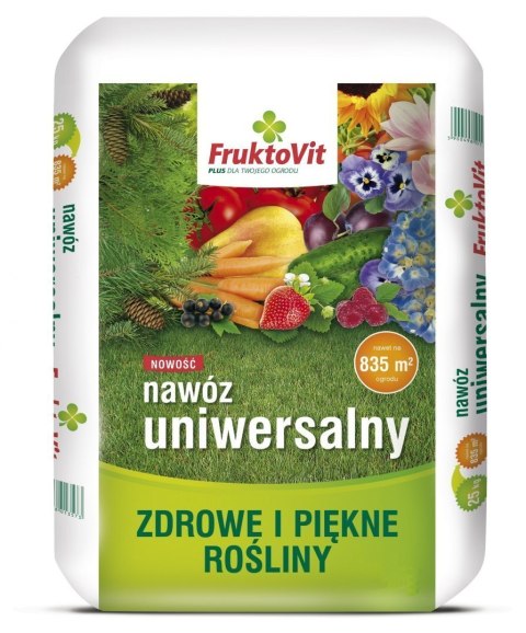 Nawóz Uniwersalny 25kg FruktoVit Plus