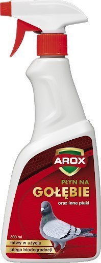 Płyn Odstraszający Gołębie i Inne Ptaki Repelent 500ml AROX (R)