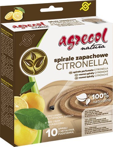 Spirale Owadobójcze Citronella Agrecol Natura 10 Spiral