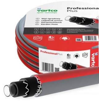 Wąż Ogrodowy 1/2" 50mb 6-Warstwowy PROFESSIONAL PLUS Vartco