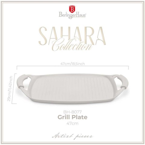 PŁYTA GRILLOWA TYTANOWA 47cm BERLINGER HAUS BH-8077 SAHARA